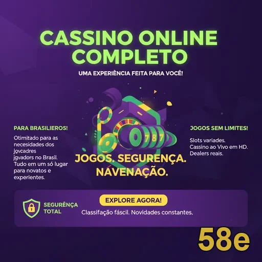 Jogos variados e suporte VIP no cassino 58e.