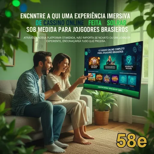 Casal jogando em um cassino online na 58e em ambiente seguro.