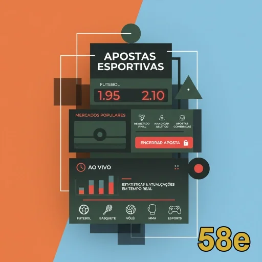 Interface do serviço VIP da 58e, mostrando apostas esportivas.